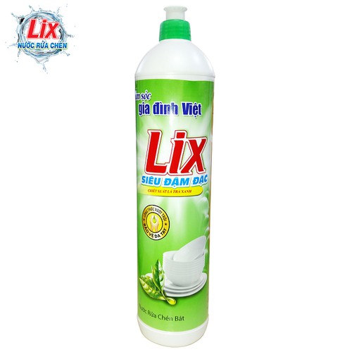 Combo Bột Giặt Lix Extra Hương Nước Hoa 5.5Kg + Nước Rửa Chén Lix Siêu Đậm Đặc Trà Xanh 400g - EH055 + TX40T