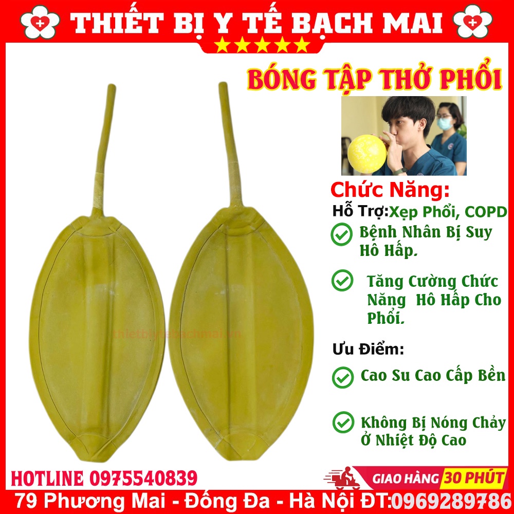 Bóng Tập Thổi Cao Su, Bóng Tập Thở Bệnh Nhân Phổi Phục Hồi Hệ Hô Hấp