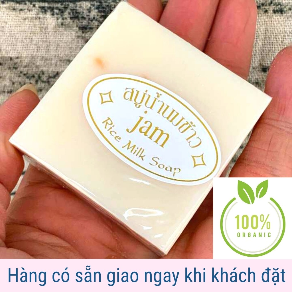 Xà phòng trắng da JAM cám gạo sữa tươi ngừa mụn Thái Lan Lẻ 1 miếng - ZAVENCI Official | BigBuy360 - bigbuy360.vn