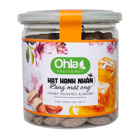 Hạnh nhân rang mật ong - 200gr