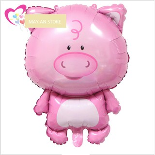 Bong bóng hình HEO CON dễ thương- Bong bóng trang trí