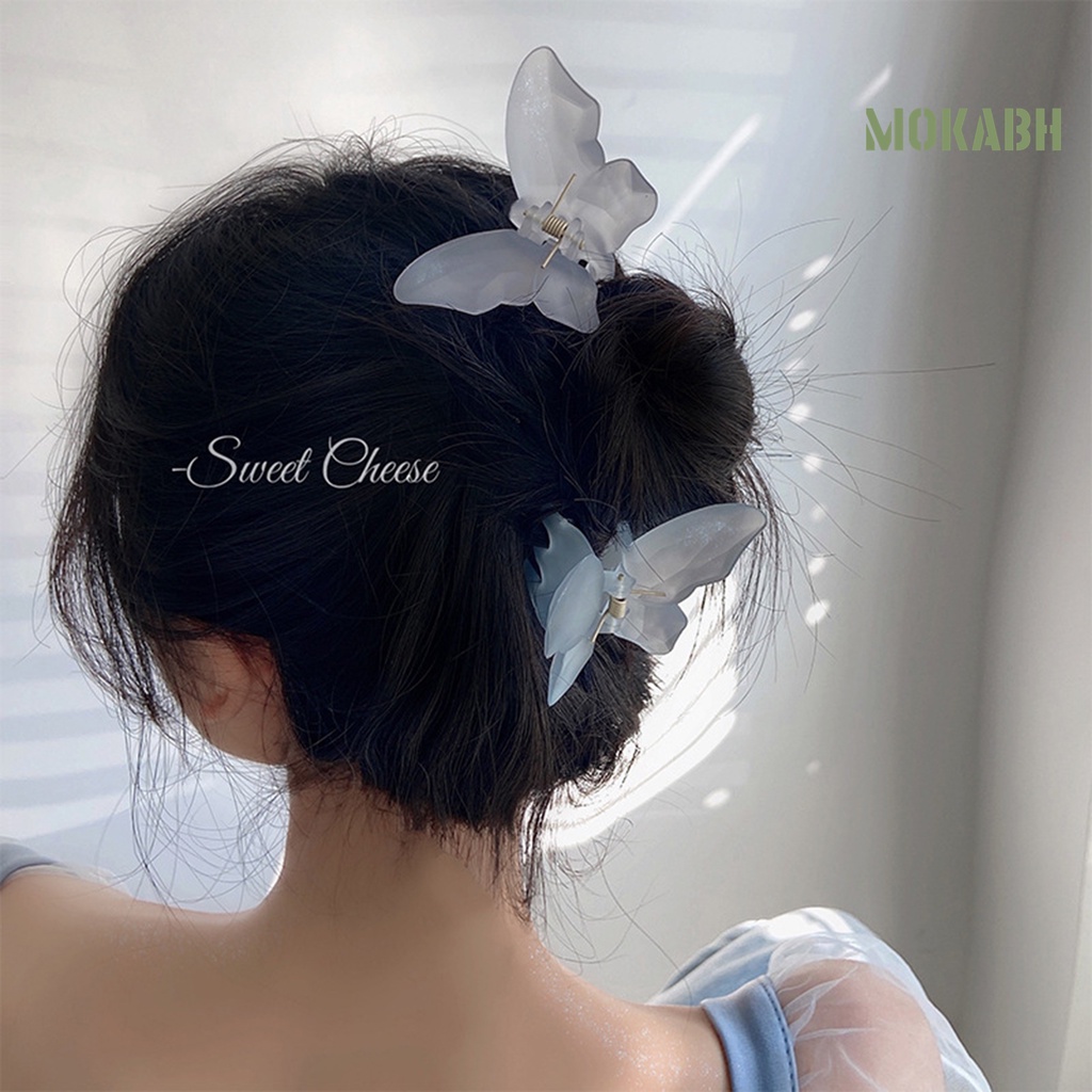 Kẹp Tóc Hình Răng Bướm Chéo Thanh Lịch Thời Trang