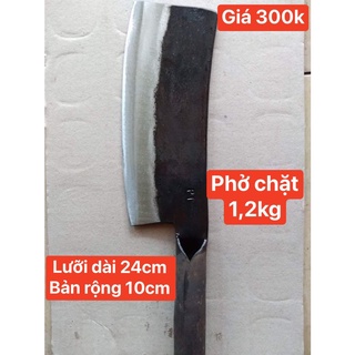 Dao phở chặt - chặt gà, chặt vịt, thái - 100% nhíp xe siêu sắc , ảnh thật