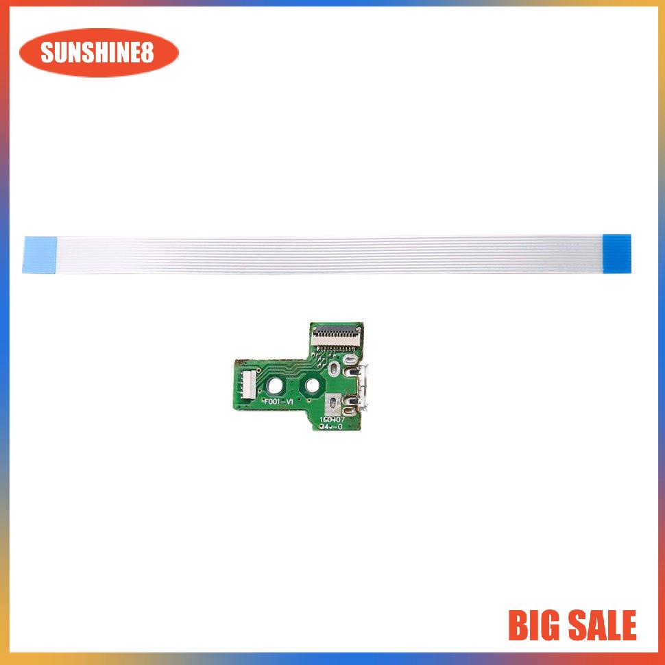 【SUN】USB Charging Port Board 14 Pin JDS-030 for PS4 Controller Dualshock Flex Cable
