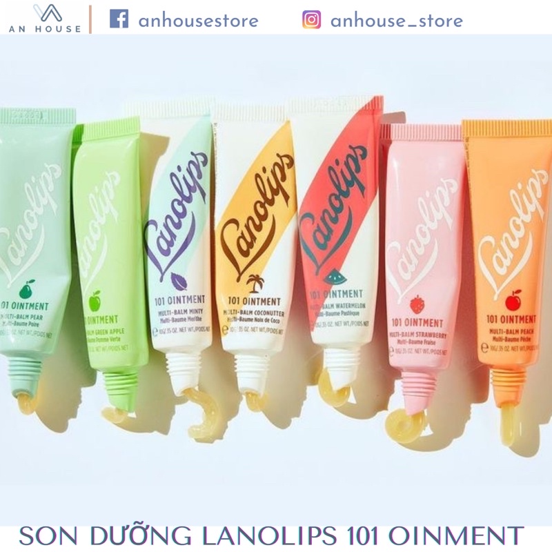 Son dưỡng đa năng LANOLIPS 101 OINTMENT 10g