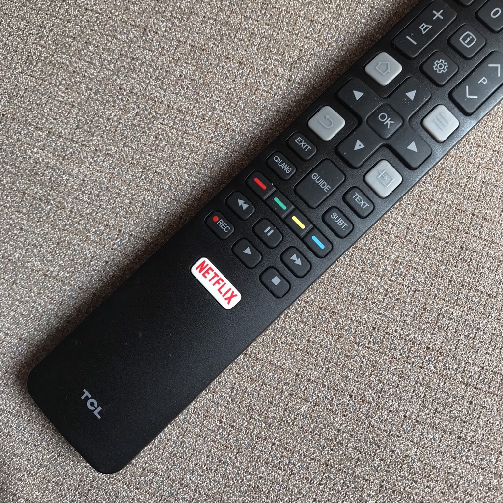 Điều khiển tivi TCL không giọng nói ,Remote TV TCL dùng cho các dòngTV smart hàng chính hãng