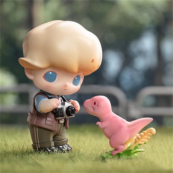 ★Hgtoys★  Popmart DIMOO Jurassic World Series Blind Box Doll Tide Play Quà tặng trang trí