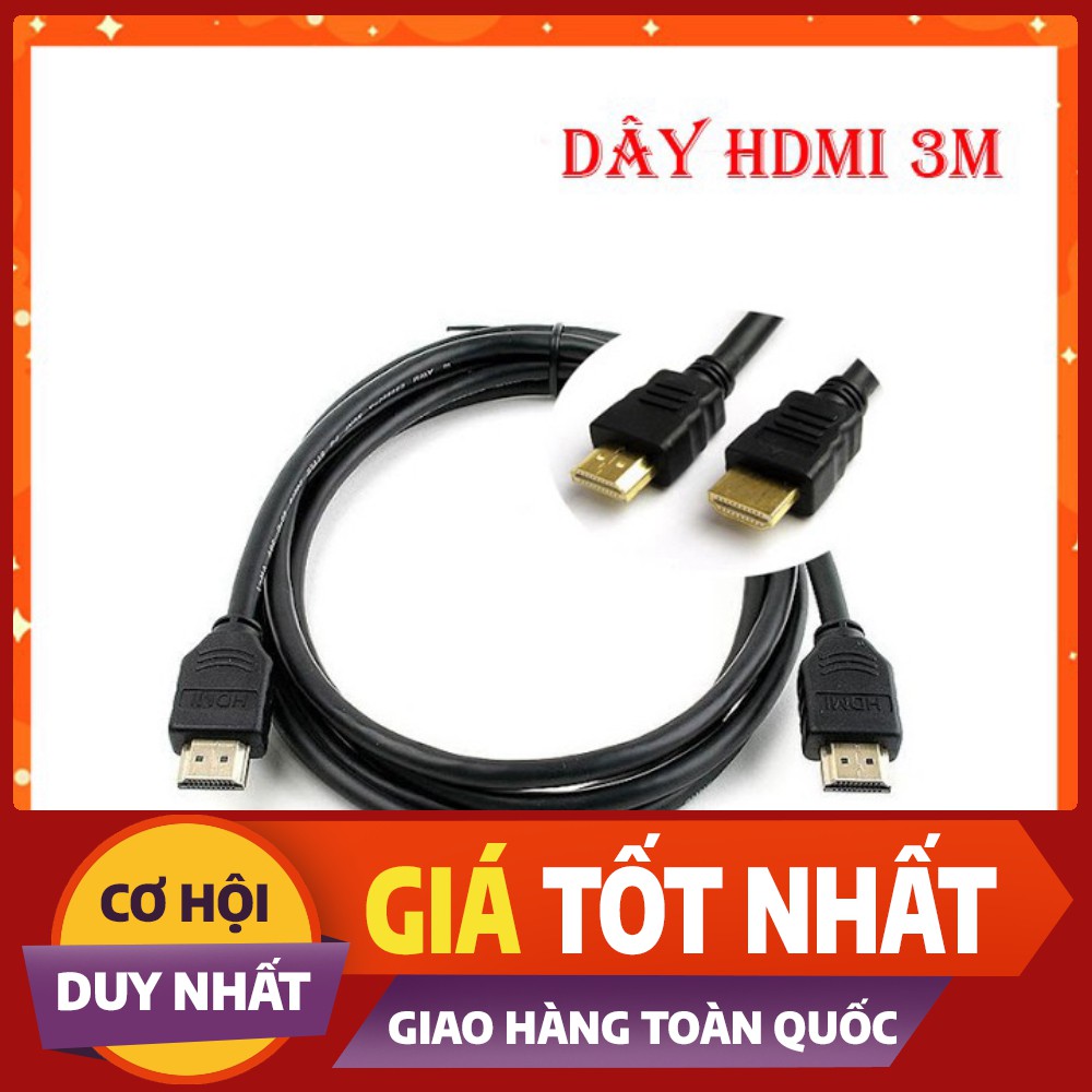 Cáp HDMI 3m 5m 10m 15m chính hãng [ Giá Sốc ]