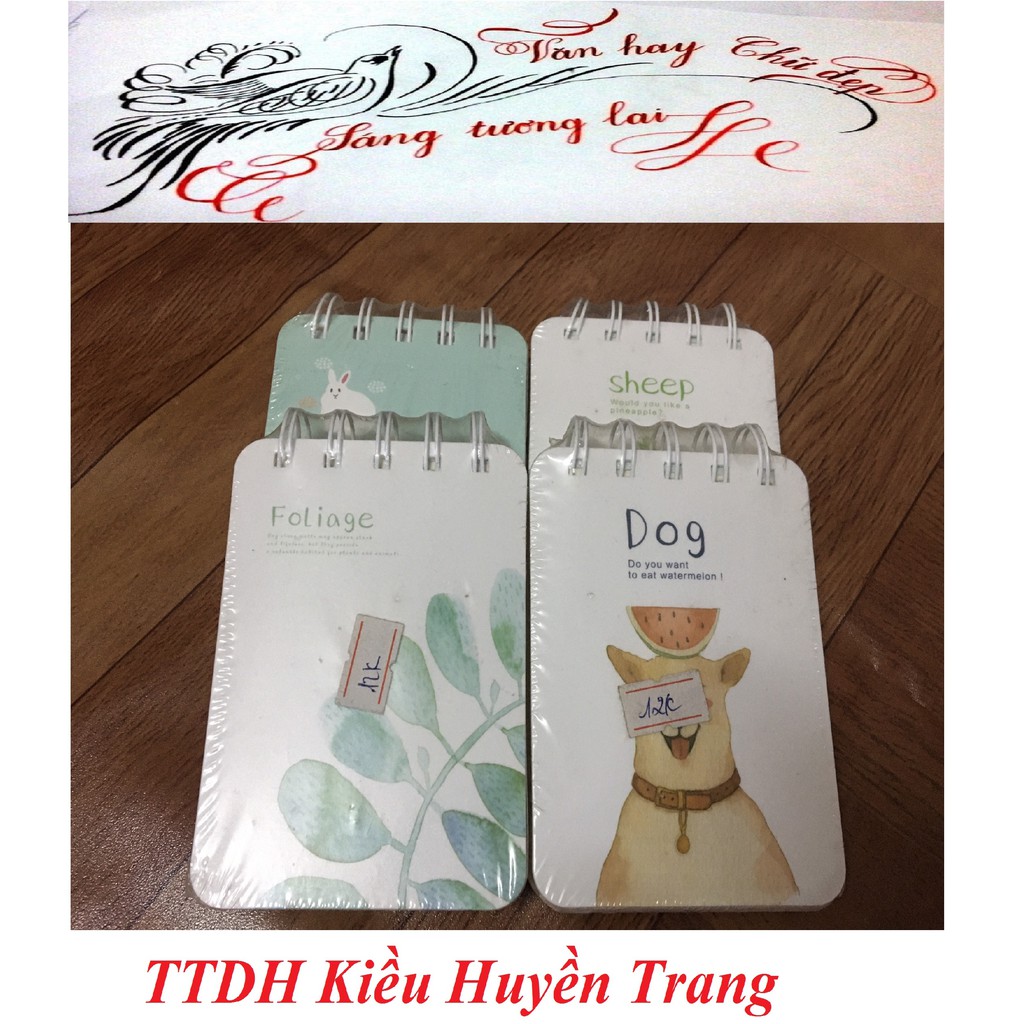 Sổ tay dạng dọc