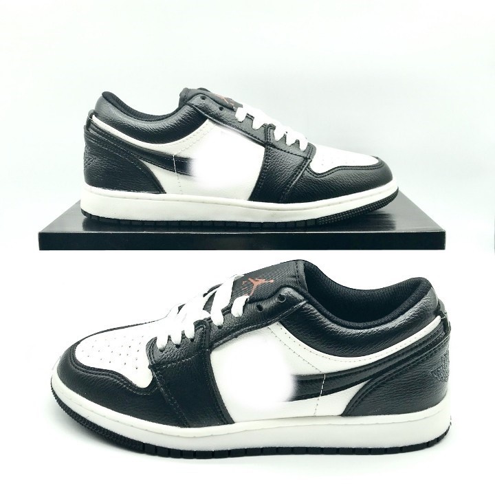 Giày Sneaker Nam Nữ giày thể thao JD1 Low Panda Đen Trắng cổ thấp. Tặng tất khử mùi.