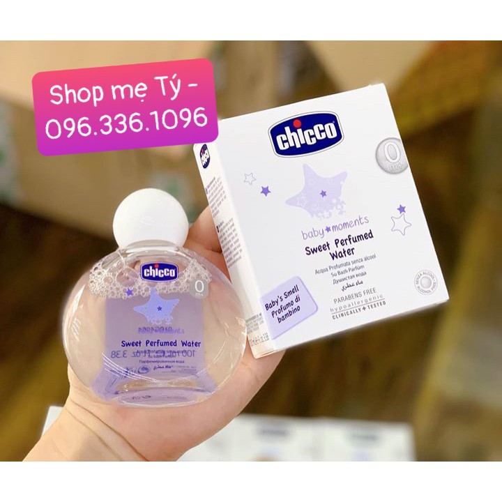 Nước hoa cho bé hương tự nhiên Chicco 0M+ 100ml