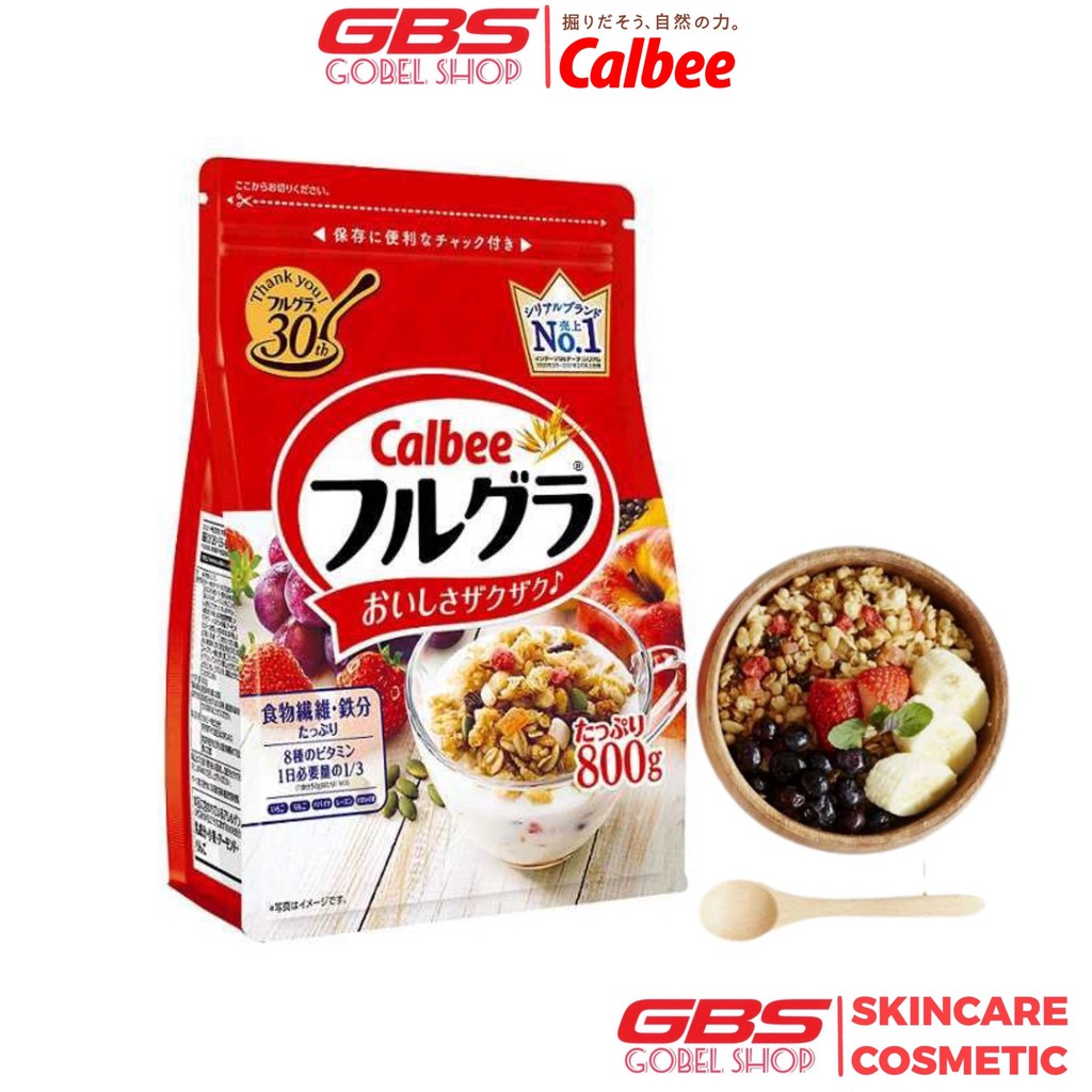 Ngũ cốc Calbee 800g Nhật Bản [Date 11/2021]