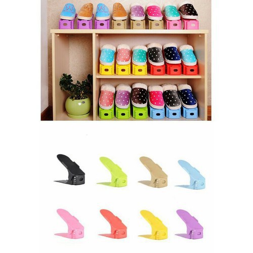 Combo 5 Chiếc Kệ Để Giày Dép Thu Nhỏ, Giá Để Giày Dép Đa Năng
