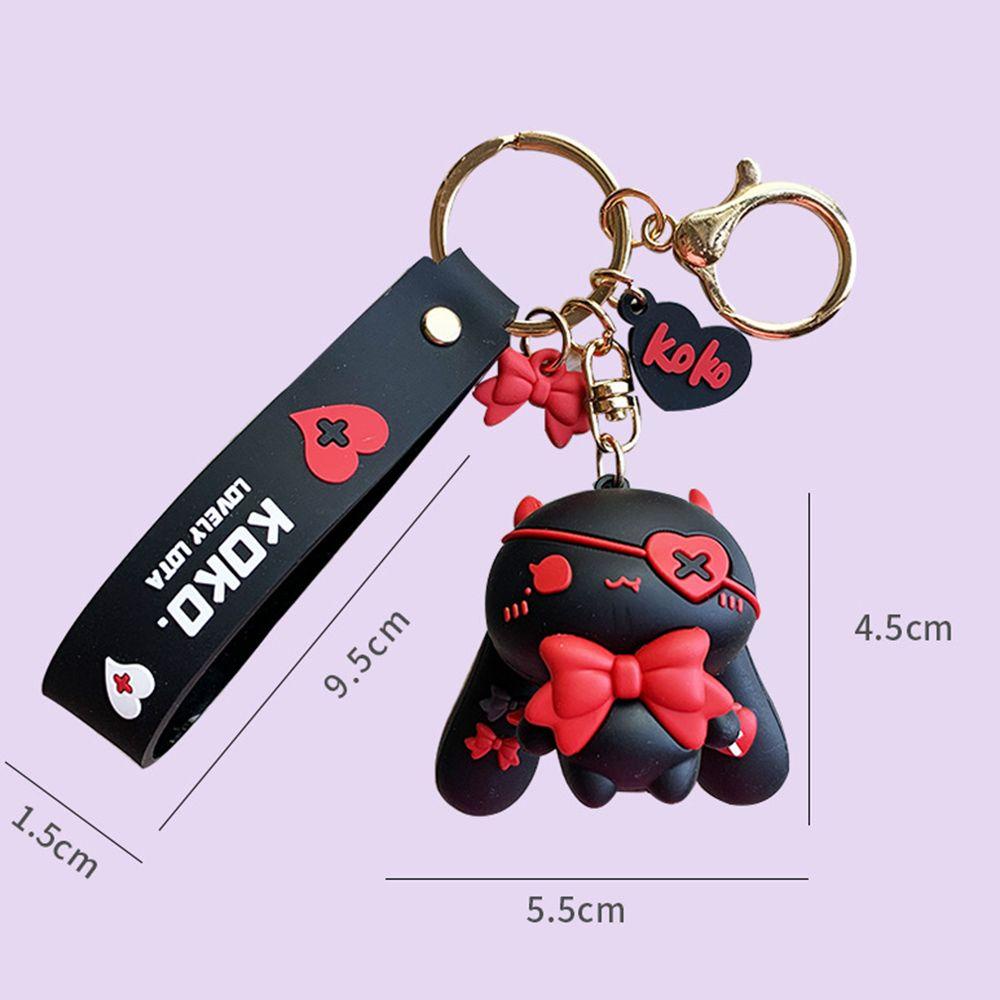 Móc Khóa Hình Thỏ Bunny Dễ Thương Dành Cho Nữ