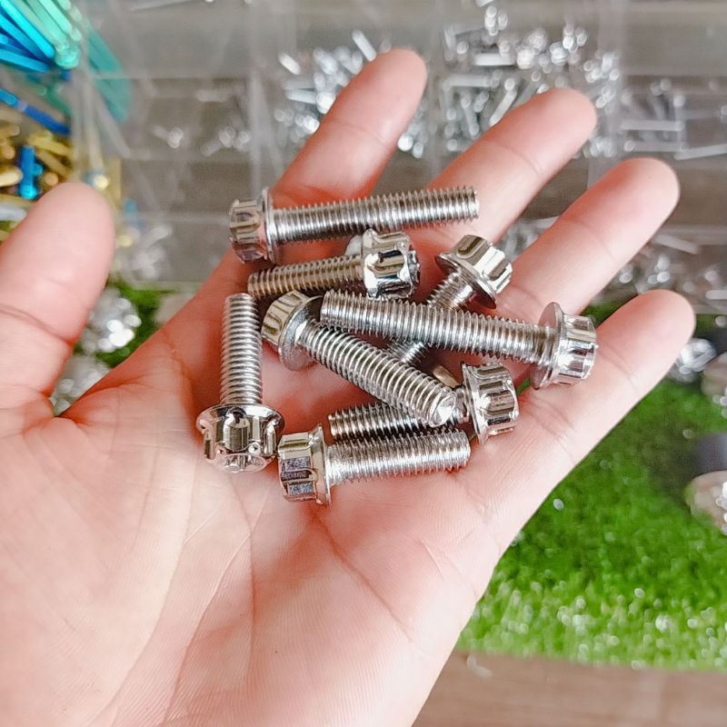 Ốc salaya 8li25 8li30 8li35 8li40 8li50 bắt bát đĩa ốc phuộc ốc treo pô