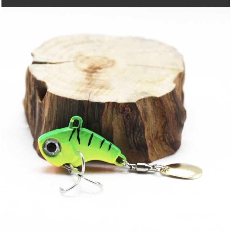 Cá sắt lure có thìa xoay lưỡi Vib nặng 7g /10g /14g