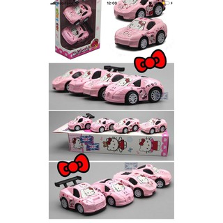 Set xe hơi mô hình Hello Kitty