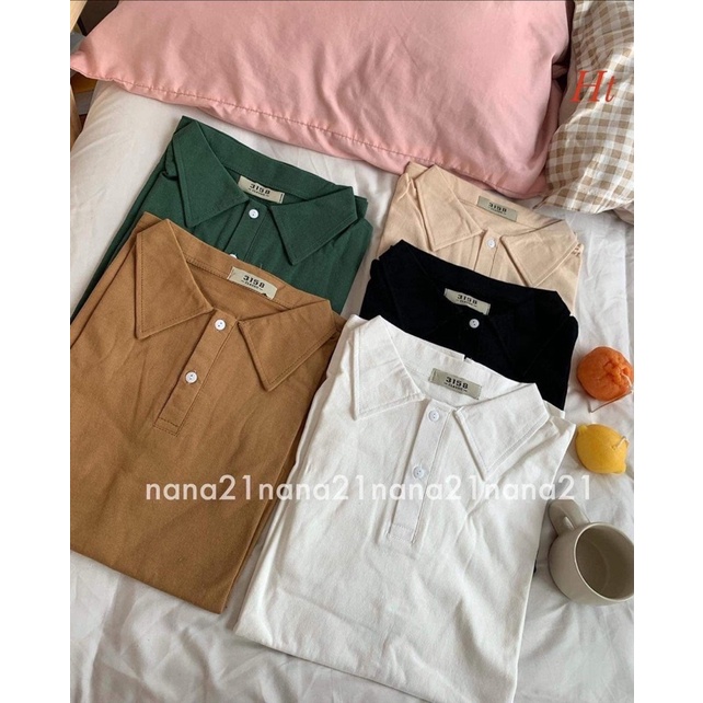 Áo polo trơn basic H2A876