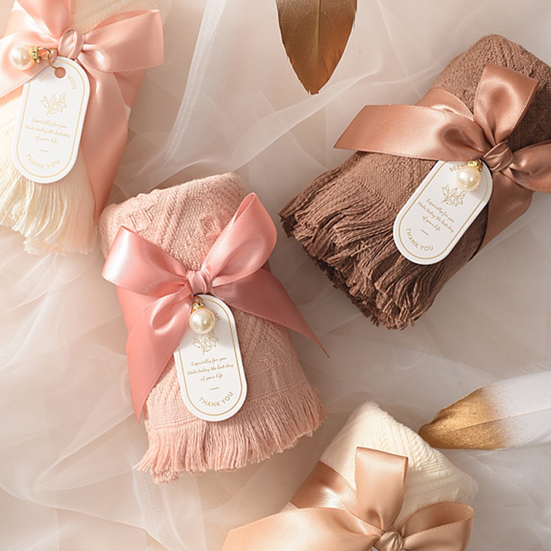 Cuộn Dây Ruy Băng Cotton Trang Trí Tiệc Cưới / Kỷ Niệm