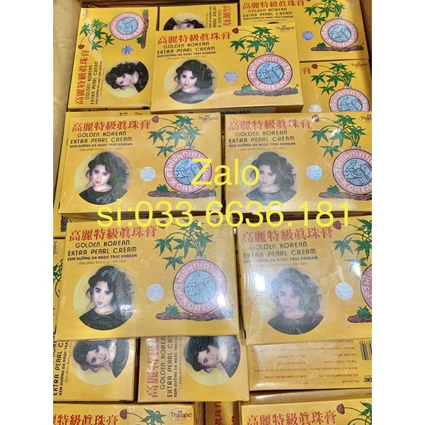 1 lố 12 hủ kem sâm vàng
