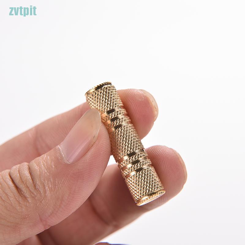[ZVT] Female to 3.5 mm Female F/F Stereo Audio Adapter Headphone Jack Connectors  PT