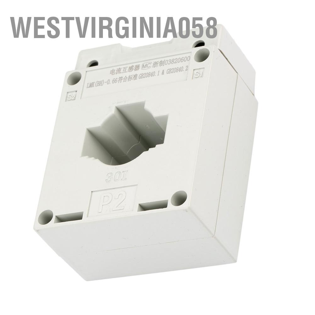 Westvirginia058 30mm Hole Current Transformer Primary Secondary 5A Mutual Inductor