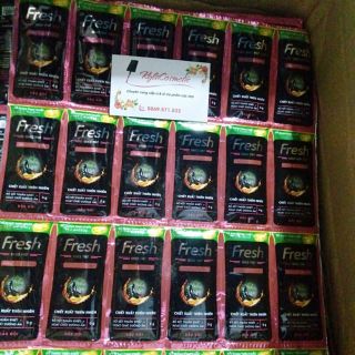 ( BÁN SỈ ) 1 Thùng dầu gội fresh bồ kết 60 dây 12 gói