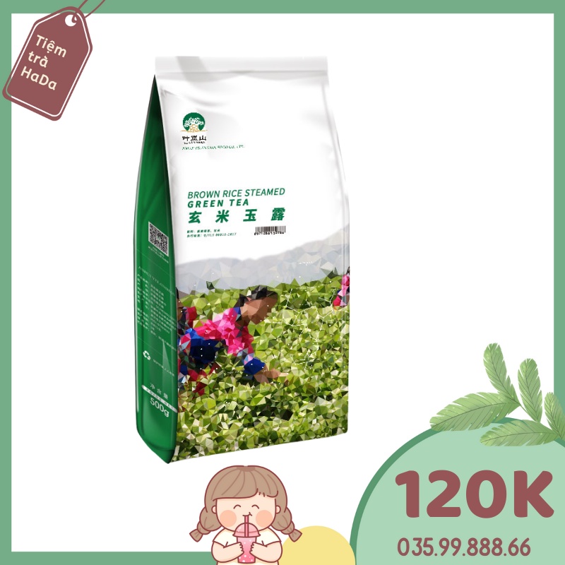 Trà gạo rang yelanshan gói 500g  ( trà kiều mạch )