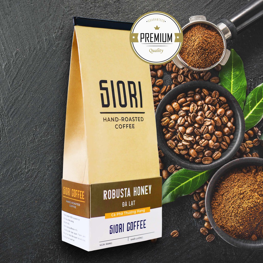 Cà phê ROBUSTA HONEY Đà Lạt _ 100% Nguyên chất Chất lượng cao SIORI COFFEE