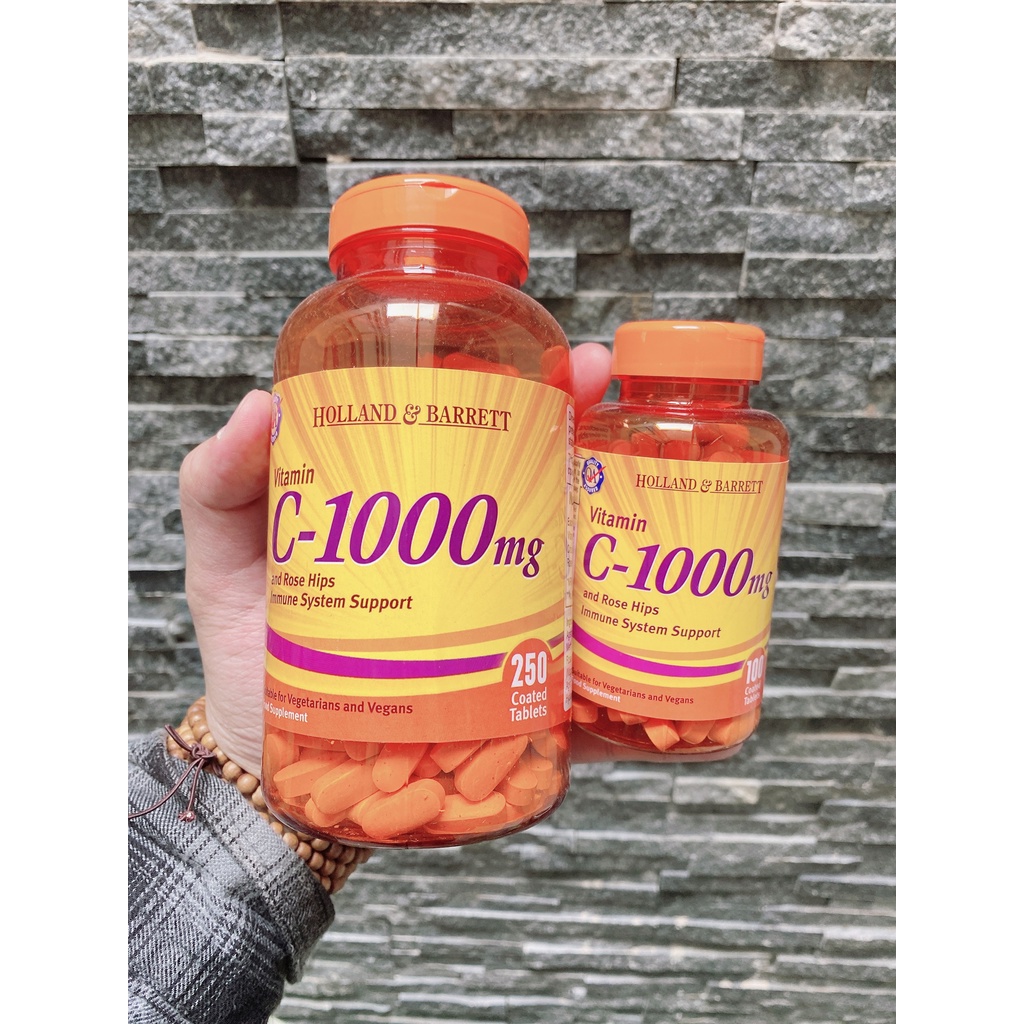 Vitamin C-1000 tăng đề kháng cho cơ thể, hỗ trợ làm trắng da hiệu quả