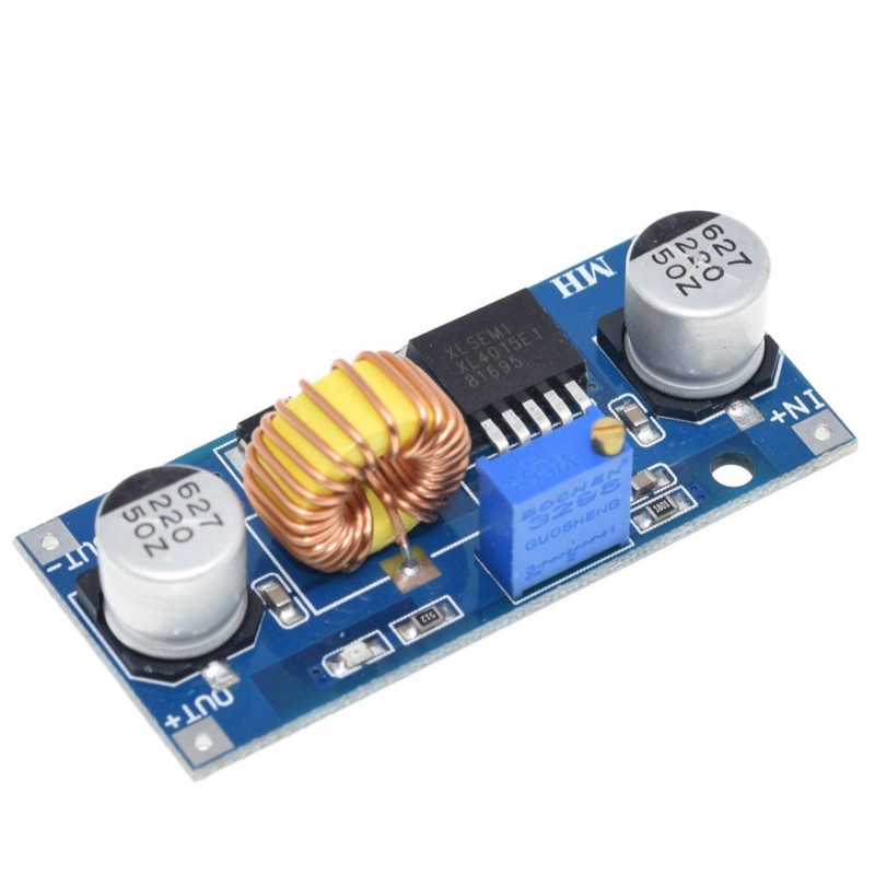 Mô Đun Hạ Áp 5a Xl4015 Dc-Dc 4-38v Sang 1.25-36v 24v 12v 9v 5v Có Tản Nhiệt