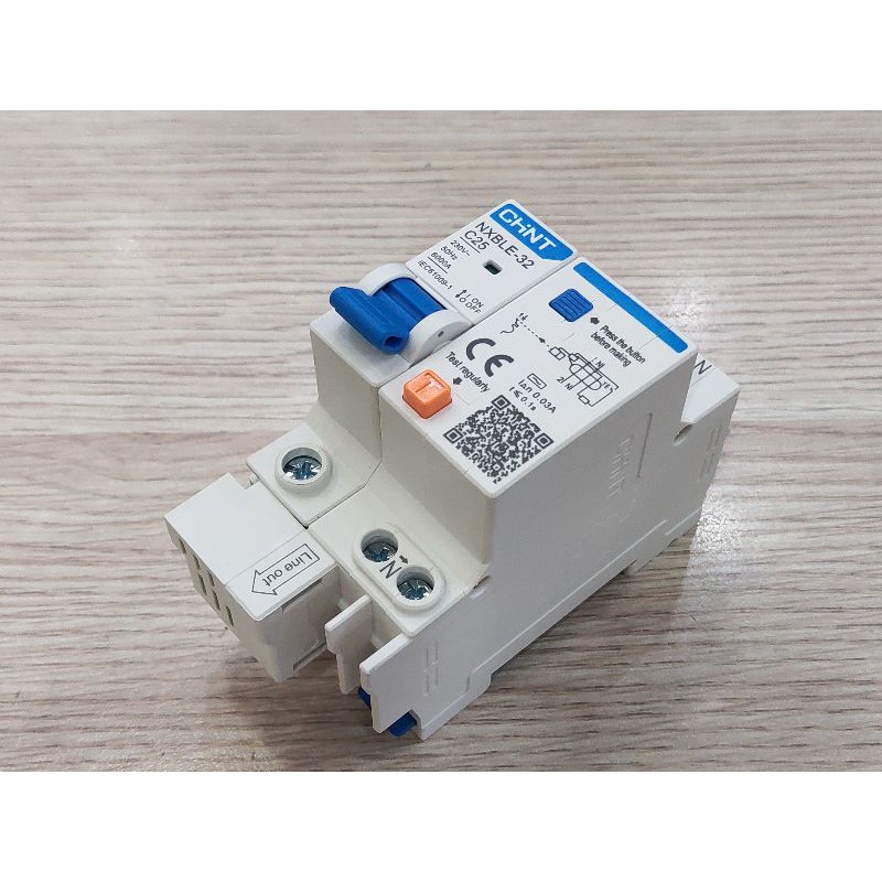 RCBO chống giật 30mA NXBLE-1PN 6A~63A Chint