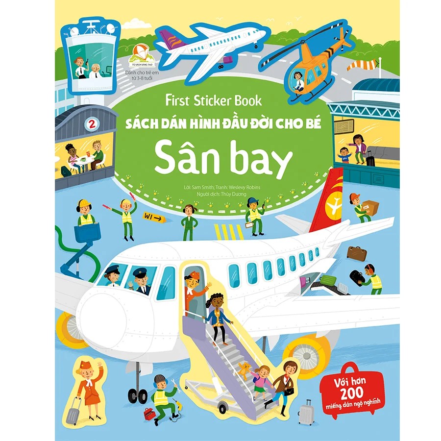 Sách - First sticker book - Sách dán hình đầu đời cho bé (6 cuốn)