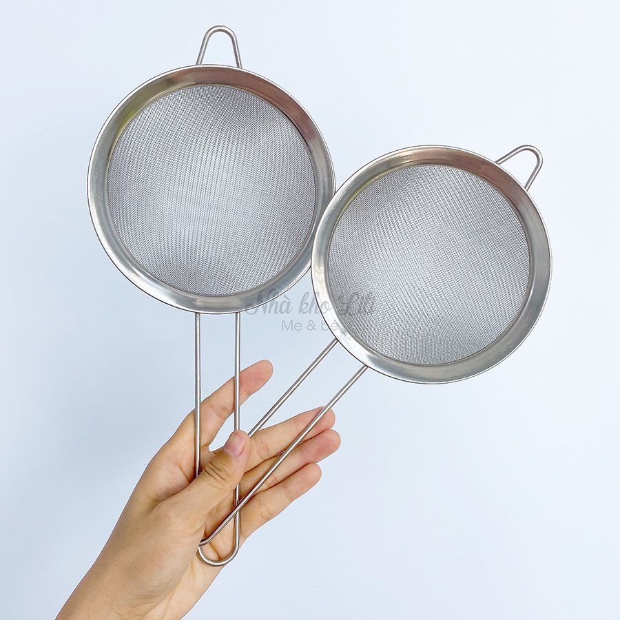Rây lọc cháo/ thức ăn dặm/ trái cây cho bé - Size 16cm