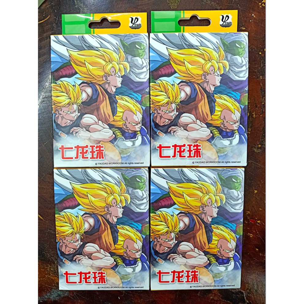 (có hộp đựng) Bộ bài Tây anime dragon ball , bộ Tú 7 viên Ngọc rồng