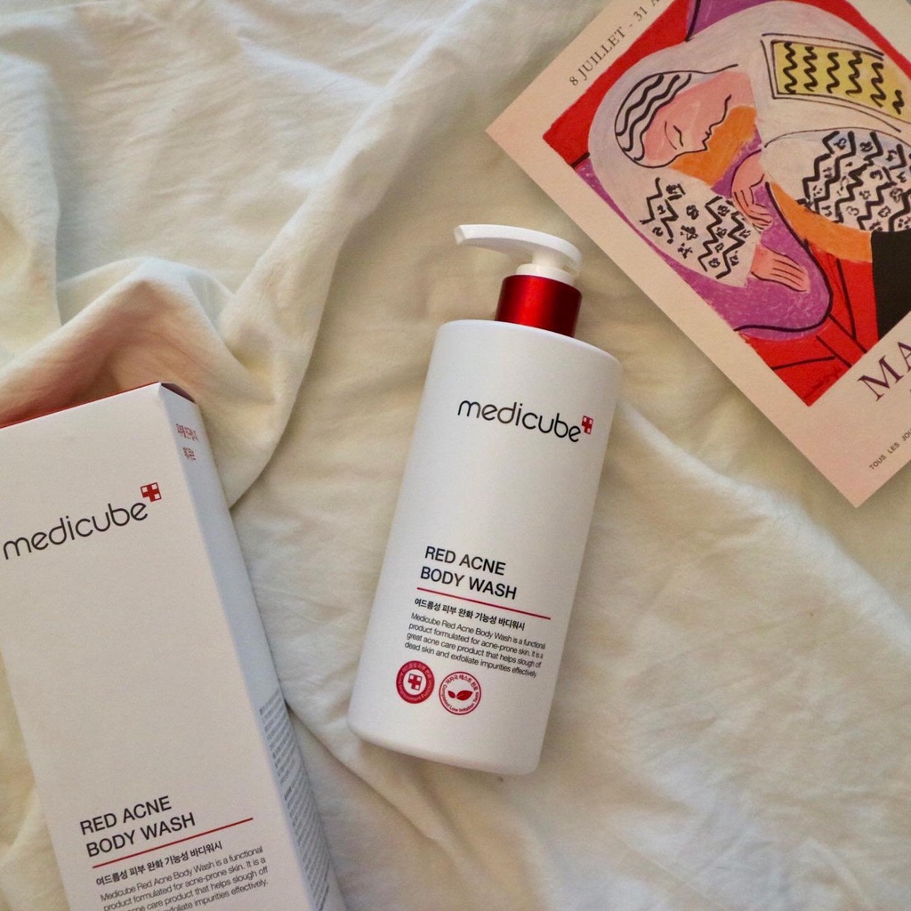 Sữa Tắm Cho Da Mụn Medicube Red Acne Body Wash 400ml _ Medicube Chính Hãng