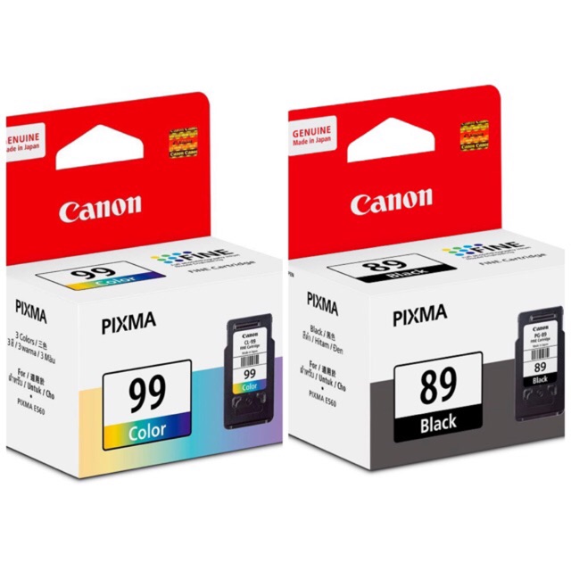 Mực In Canon 89 và 99 Cho Máy In Canon Pixma E560