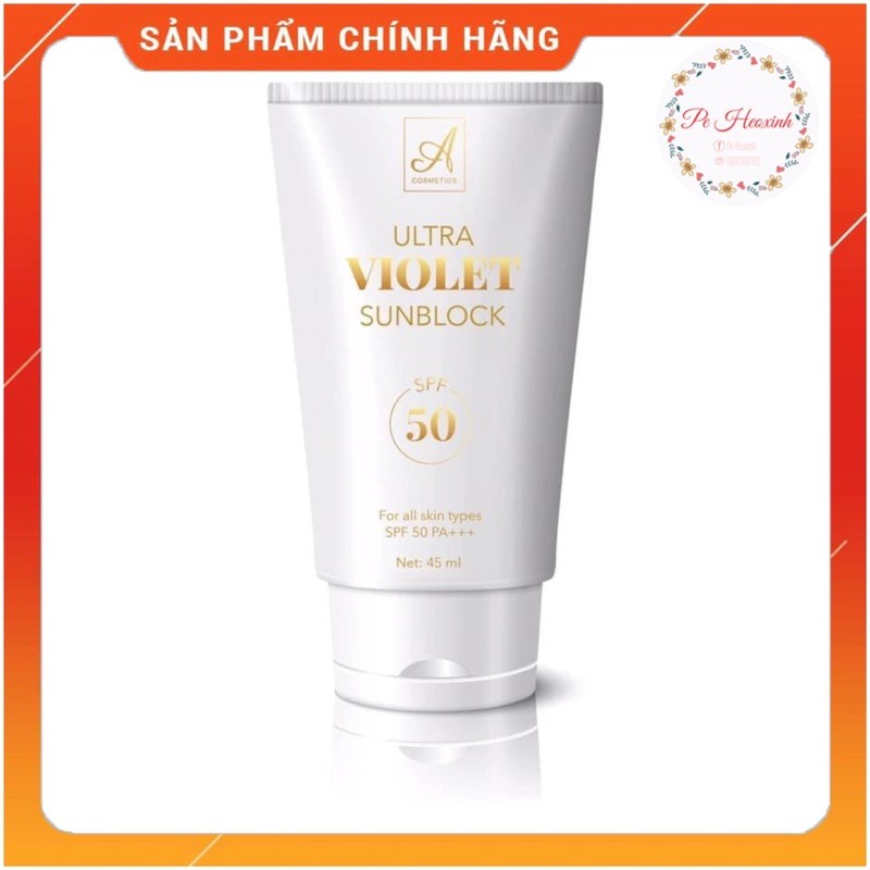 [CHÍNH HÃNG]Kem chống nắng Ultra Violet Sunblock Acosmetics⚡️Siêu hot⚡️ | BigBuy360 - bigbuy360.vn