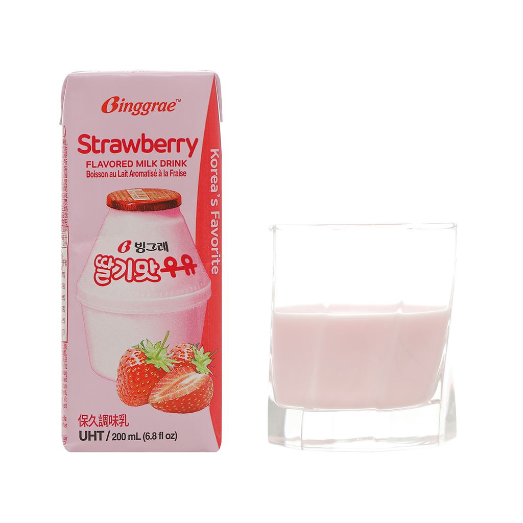 [1 Hộp] Sữa Tươi - Sữa Trái Cây Hàn Quốc YONSEI, BINGGRAE, - Sữa Nhập Khẩu Hàn Quốc