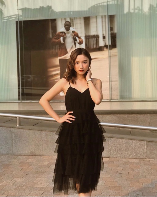 [Mã FATHANG5 giảm 10K đơn 50K] VÁY HAI DÂY - STELLA DRESS - VÁY TULLE 7 TẦNG - V0049 | BigBuy360 - bigbuy360.vn