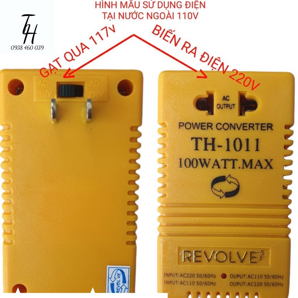 Biến áp-biến thế- đổi điện 220v ra 110v và 110v ra 220v--50w-- 80w -100w -150w-180w