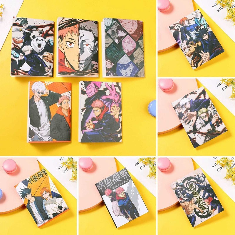 Tmdbyx Sổ Tay Nhật Ký 20 Trang Họa Tiết Anime Jujutsu Kaisen