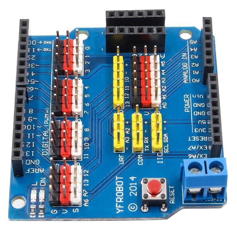 Bộ 2 Bảng Mạch Cảm Biến Mở Rộng Uno R3 V5.0 Qqvn