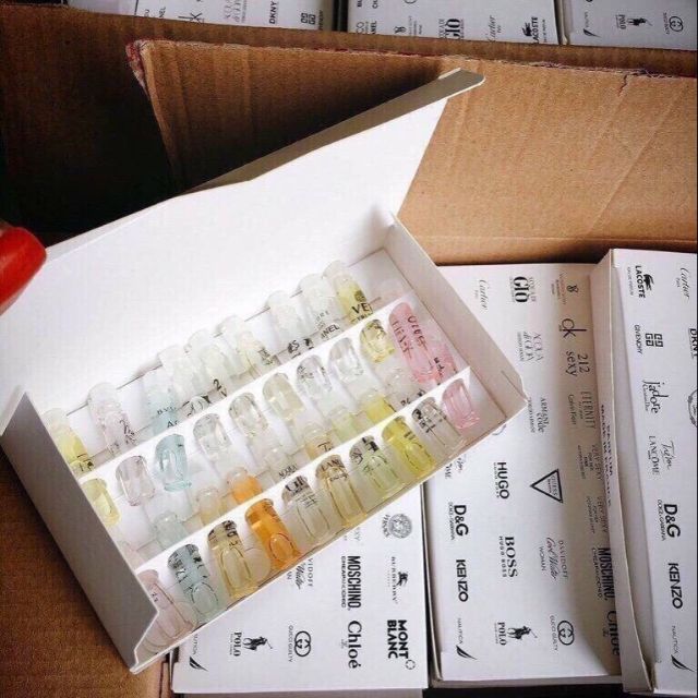 Bộ nước hoa test 20 ống mini