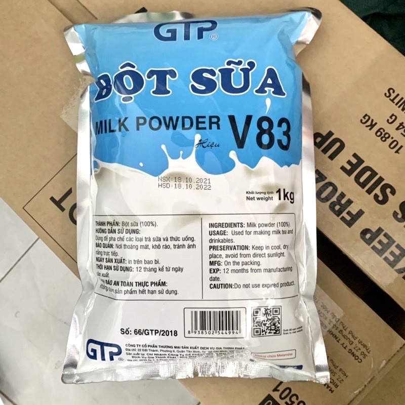 Bột Pha Trà Sữa GTP V83 1kg