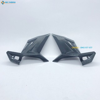 Ốp gác chân sau AIRBLADE (2019) sơn carbon