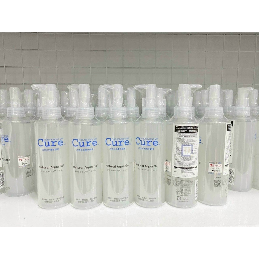 Gel Tẩy Tế Bào Chết Cure Natural Aqua Gel 250g