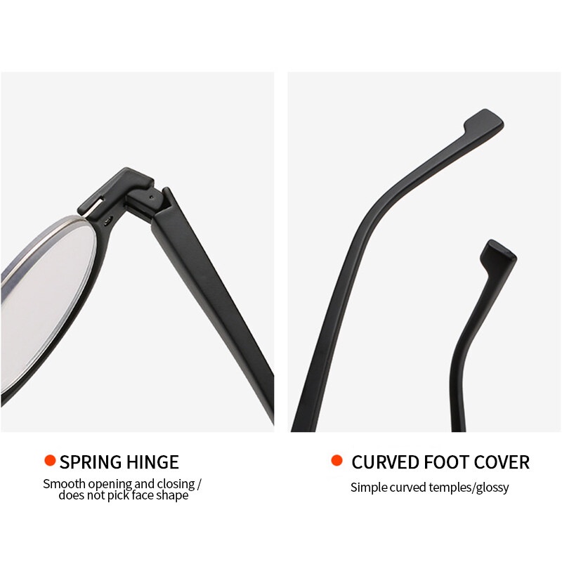 Kính Đọc Sách Gọng Tròn HD Thoải Mái Thời Trang Cho Nam Và Nữ