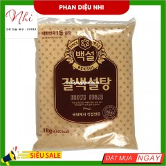 Đường vàng (nâu) Hàn Quốc Beksul 1kg