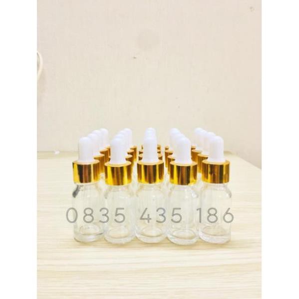 Chai thuỷ tinh nhỏ giọt 10ml-Chai serum 10cm-Lọ thuỷ tinh 10ml